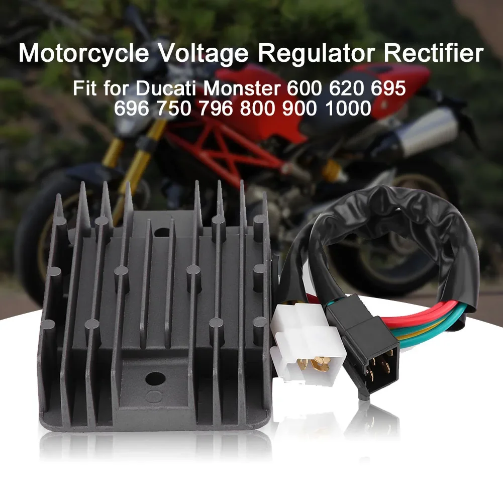 Regolatore di tensione per moto in alluminio per Ducati Monster 600 620 695 696 750 796 800 900 1000