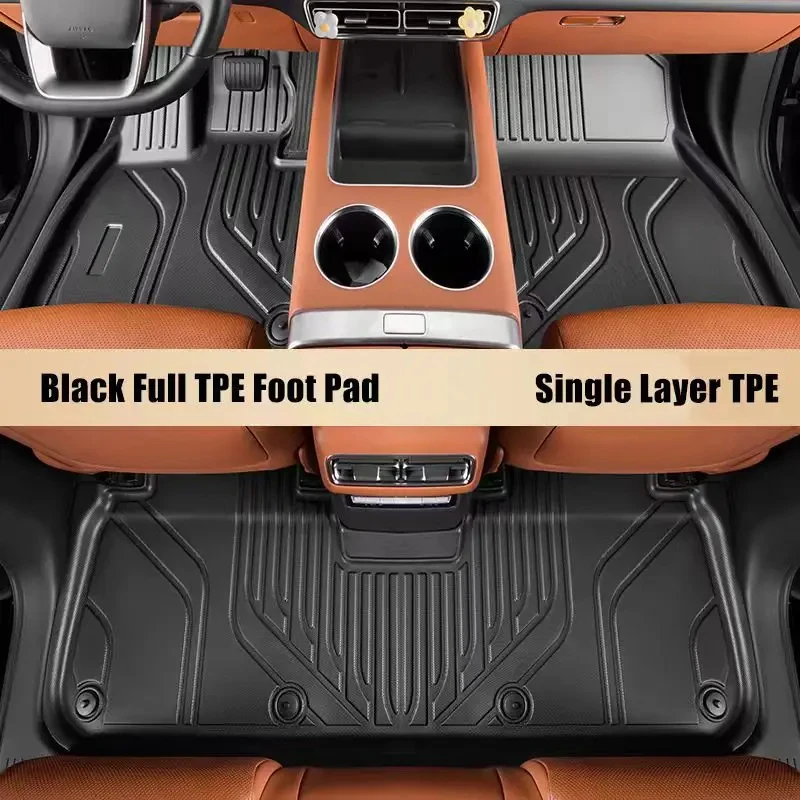 High Quality 5D TPE Car Floor Mats With Custom Logo For Beijing Hyundai LA FESTA (SQ)