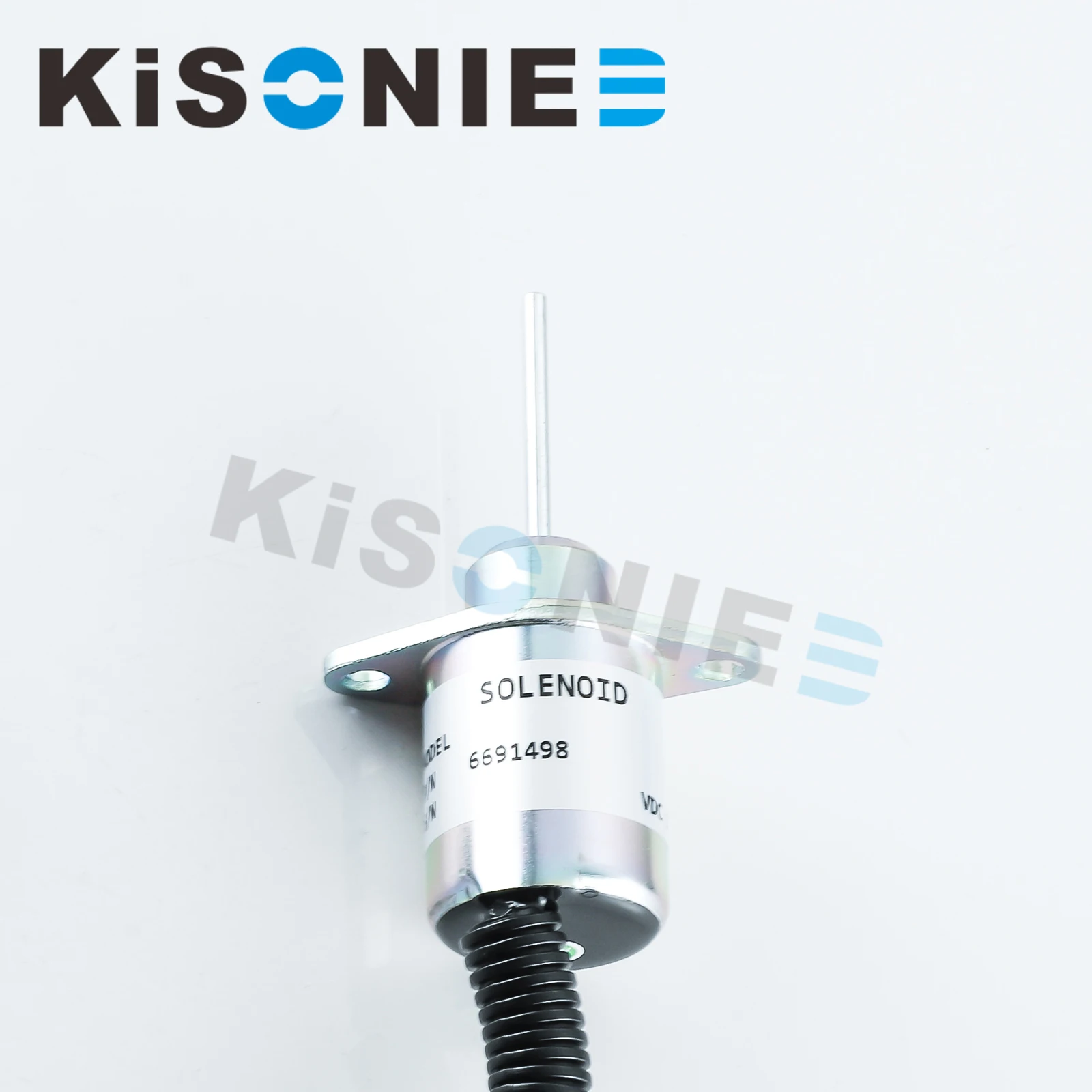 6691498 12V Fuel Shut Off Solenoid For Bobcat S185 S205 325 328 329 Kubota Engine 1503ES-12A5UC4S Stop Solenoid