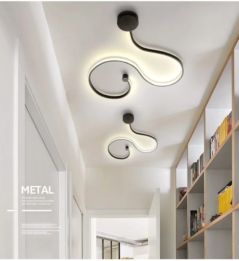 

Modern LED Wall Lamp Minimalist Black White Decorative wall Sconce For Bedroom Bedside Study Home Indoor Lighting Lusters Lights