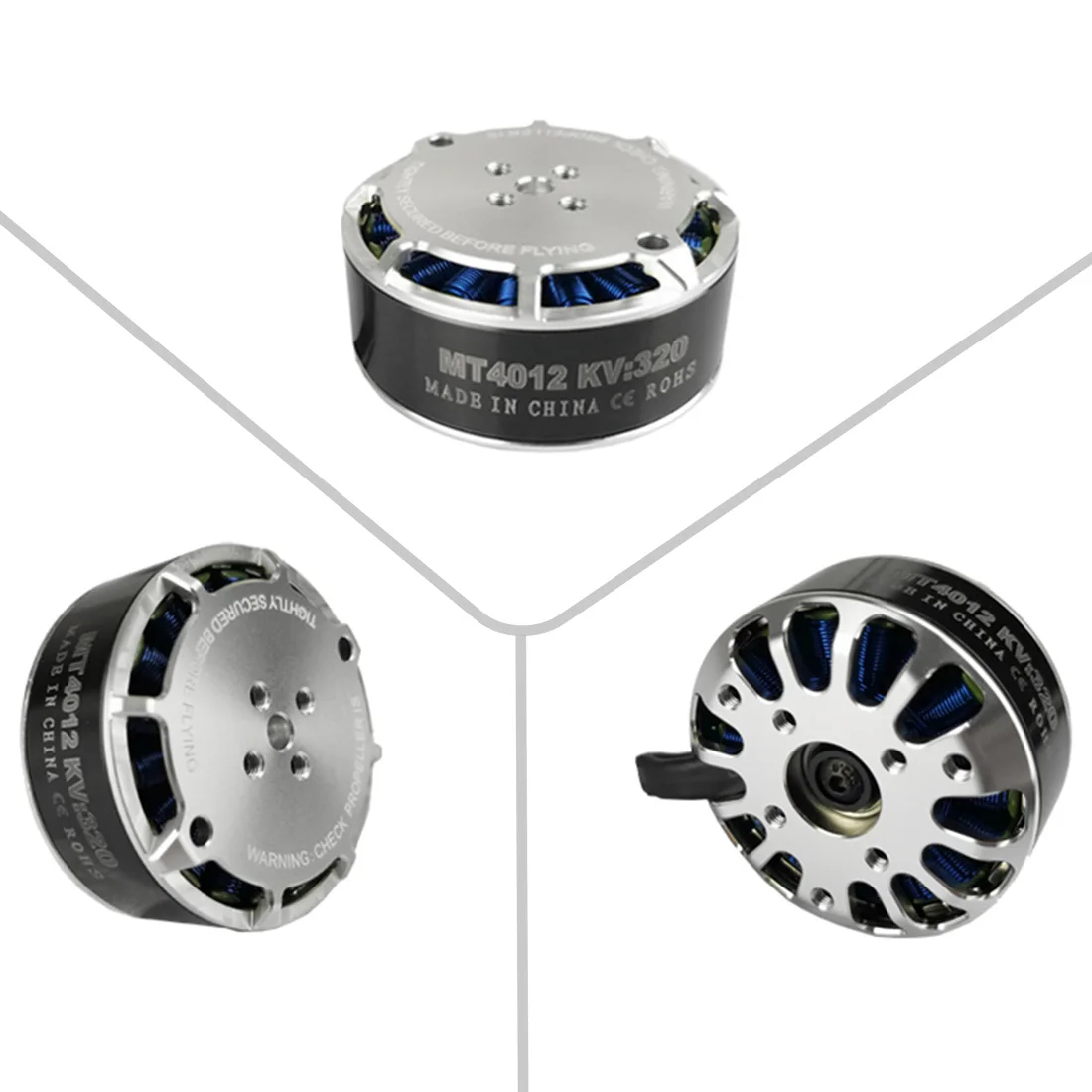 VoidFly 1PCS Tarot Martin 4012 Brushless Motor 6S 320KV Efficient Long Endurance Motor TL40P12 for RC Multi Rotor UAV Drone DIY