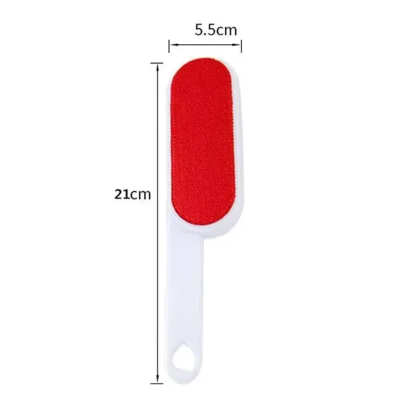 Self-cleaning Lint Sticking Roller 2 Sides Dedusting Brush Pet Hair Remover Brush Removing Dog Cat Hair from Sofa Carpet Clothes image 6