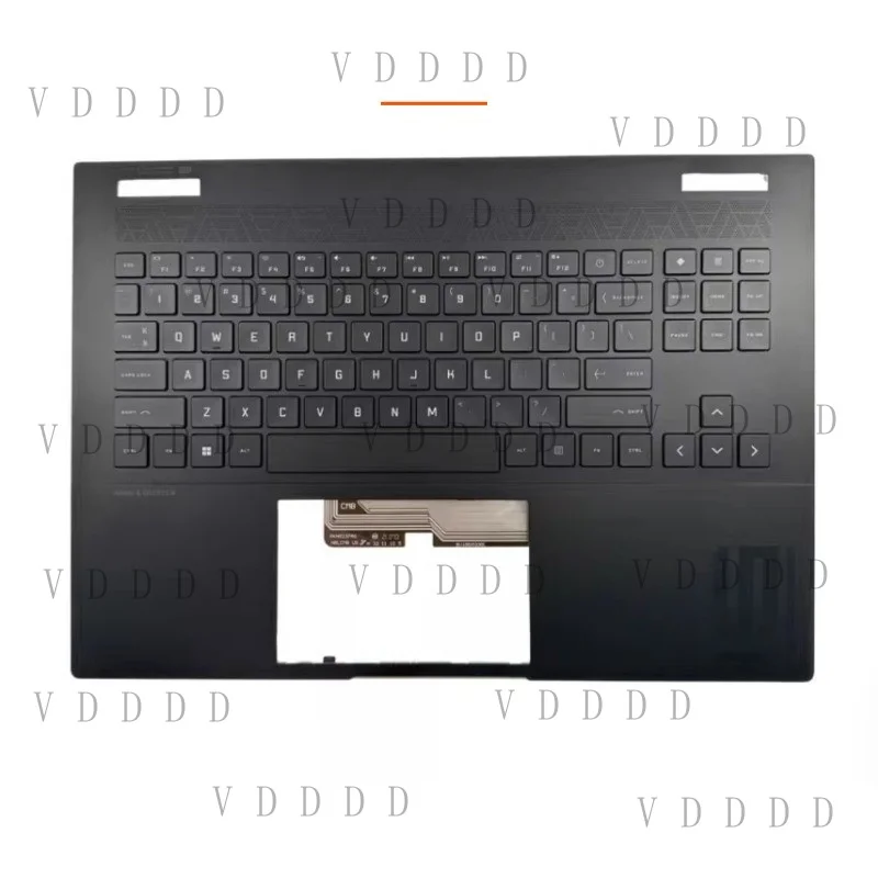 L... New For HP OMEN 16 16-WF 16-U 16-WD TPN-C167 Palmrest Case/ Backlit Keyboard RGB