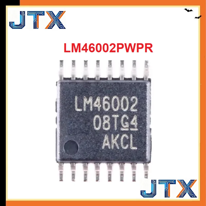10PCS/LOT Voltage reducing DC-DC power supply chip LM46002PWPR LM46002PWP LM46002 HTSSOP16