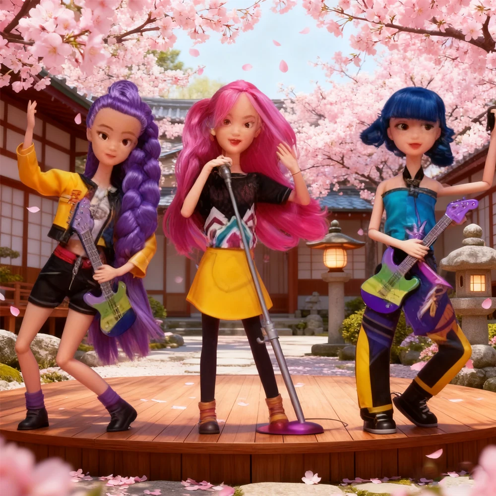 

НОВЫЕ игрушки для кукол Kpop Охотники на демонов Фигурка Игрушка Руми Мира Зои Красивая принцесса Куклы для маленьких девочек Пластиковая игрушка «сделай сам» для девочек