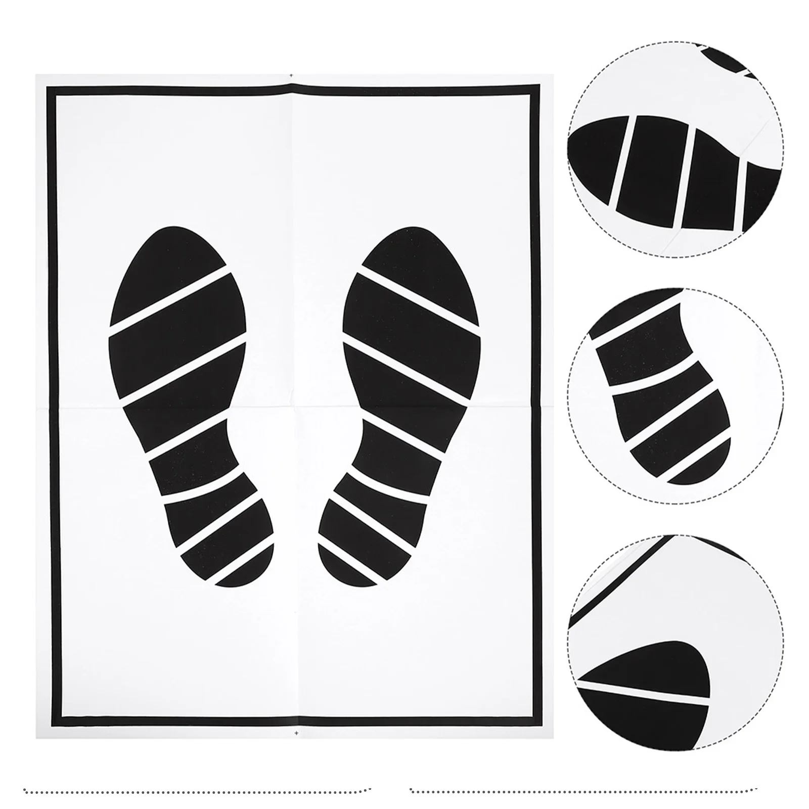 

60Pcs Car Disposable Floor Mats Lightweight Paper Mats for Most Vehicles Easy to Carry and Use Large Floor Mat