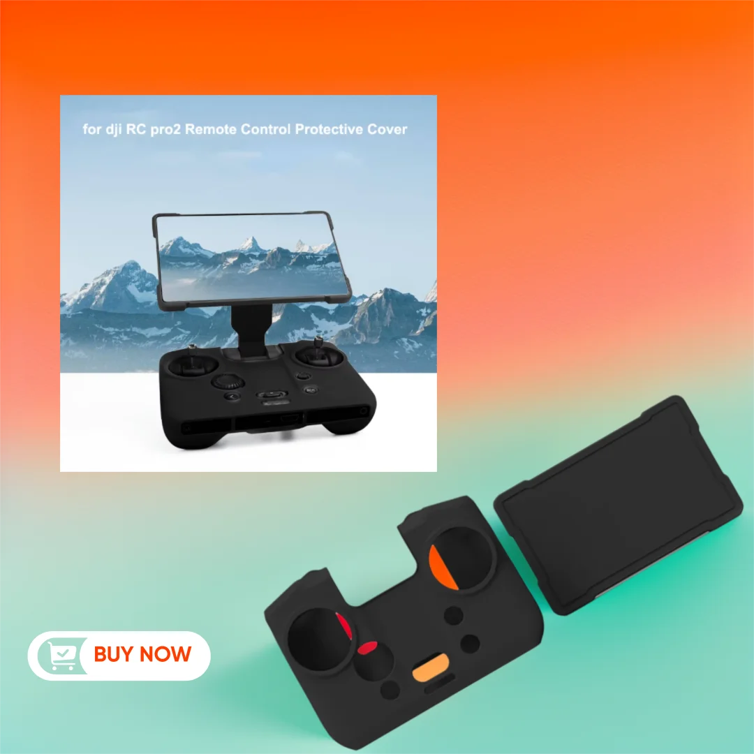 

Screen Protector Shell & Silicone Protection Cover for DJI RC Pro2 Remote Control, Fit for Mavic 4PRO RC Pro2, Shockproof