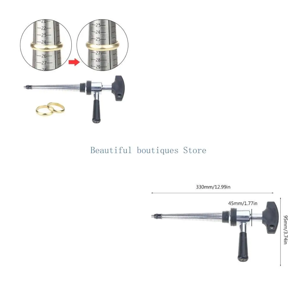 

U4LF Металлические кольца Носилки Удобные ювелирные аксессуары Регулятор размера колец