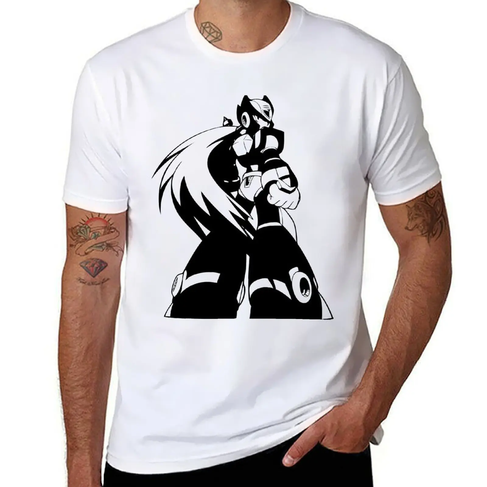 

Zero from Megaman X T-Shirt t shirts for man graphic vintage man t shirt luxury T-Shirt