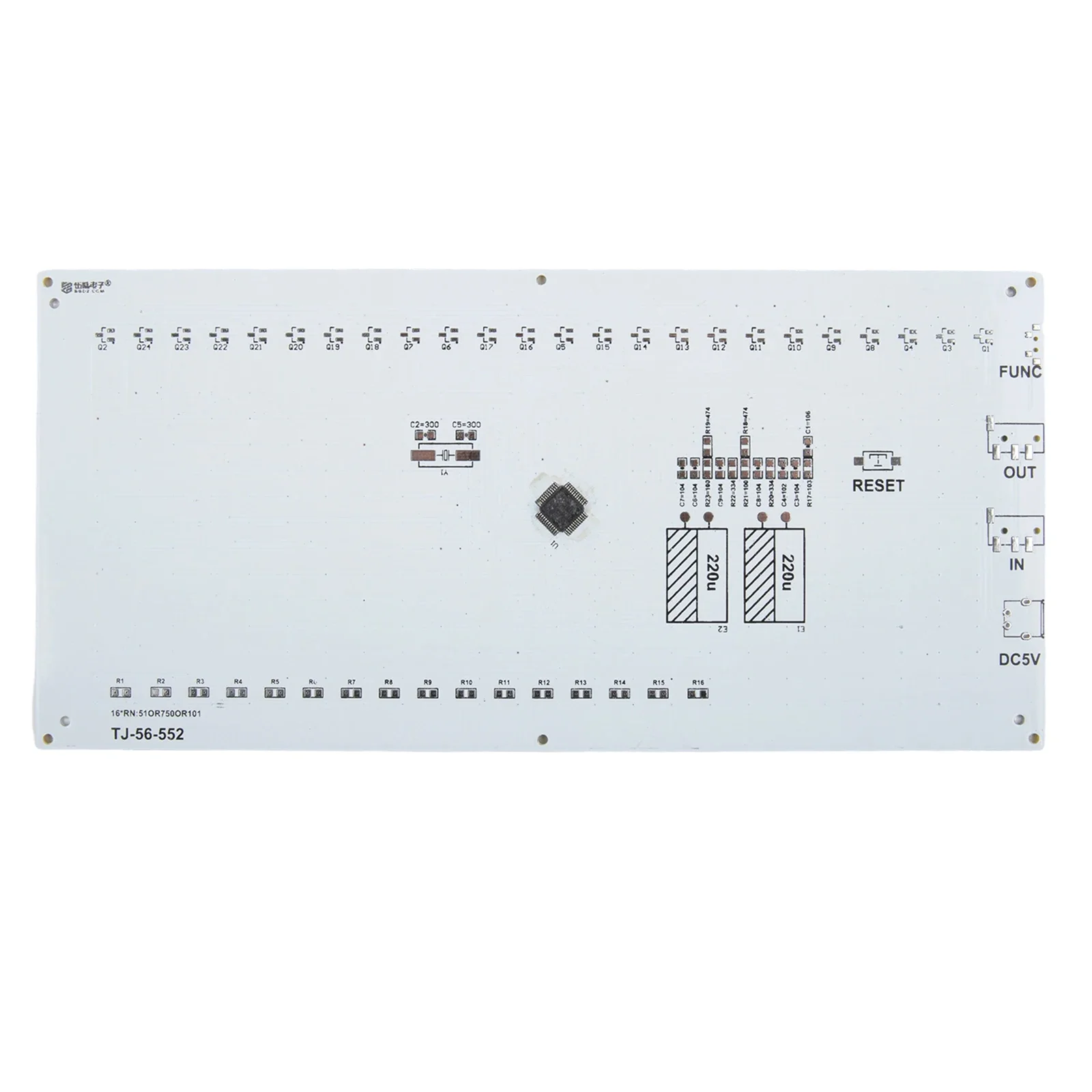 

Анализатор аудиосигнала, белый спектр, 3 группы сигнализации, 8 уровней яркости, акриловый материал, эффекты музыкального спектра