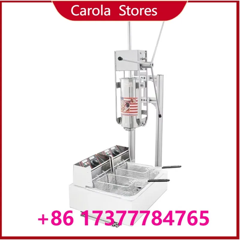 CE Certified 201 Stainless Steel Commercial Fritters Making Machine Deep Fryer For Bakery Snack Shop