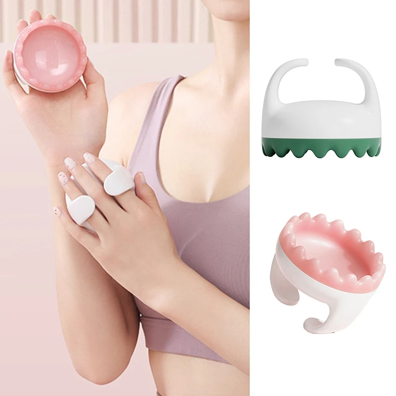 Massage Relaxation Brush Body Belly Massager Brush Therapy Massage Tools For Calf Shoulder Skin Relief Waist Neck Skin Care