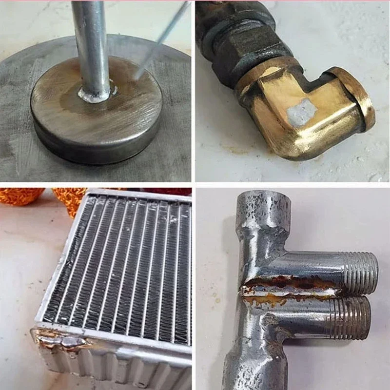 Electrodo con núcleo de baja temperatura, varillas de soldadura al vacío, fundente, cobre, aluminio, acero inoxidable, tanque de agua, tira de