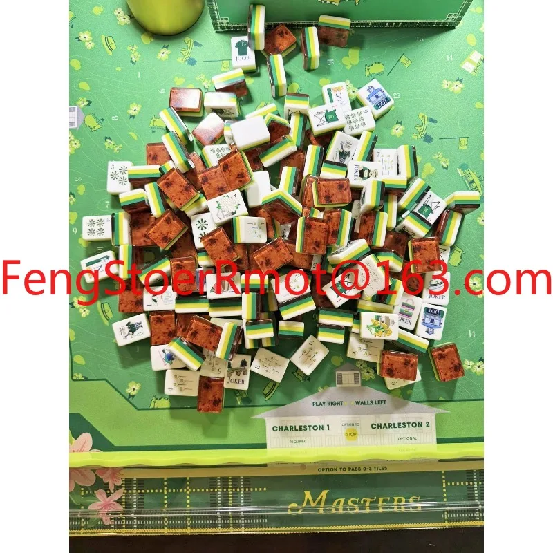 Durable hand-painted non-slip mahjong pads for smooth, optimal card movement