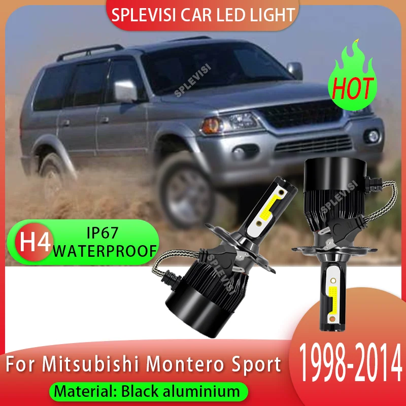 

LED Bulbs Reliable Durable for Most Vehicles High Low Beam For Mitsubishi Montero Sport 1998-2008 2009 2010 2011 2012 2013 2014