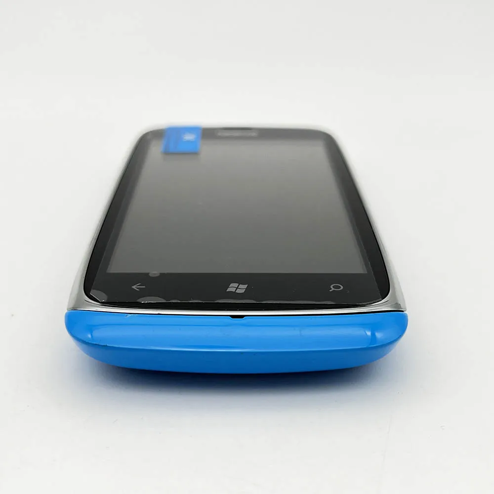 الأصلي مقفلة Lumia 610 شريحة واحدة 8GB ROM 256MB RAM 3.7 "1300mAh شحن سريع 3G TFT الهاتف المحمول في حالة جيدة #5