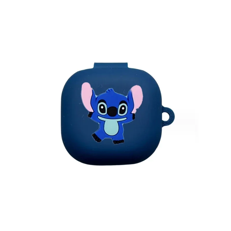 Disney Earphone Case for Samsung Galaxy Buds Live / Buds Pro / Buds FE / Buds2 Pro Case Cute Cartoon Stitch Earphone Accessories
