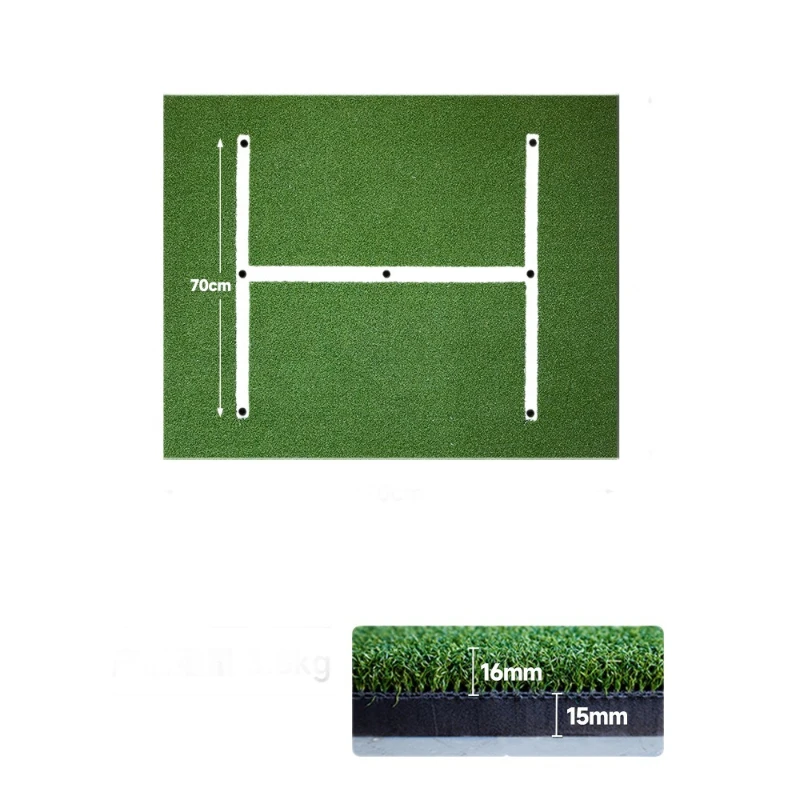 Golf batting mat Practice mat H-shaped outdoor swing golf mat