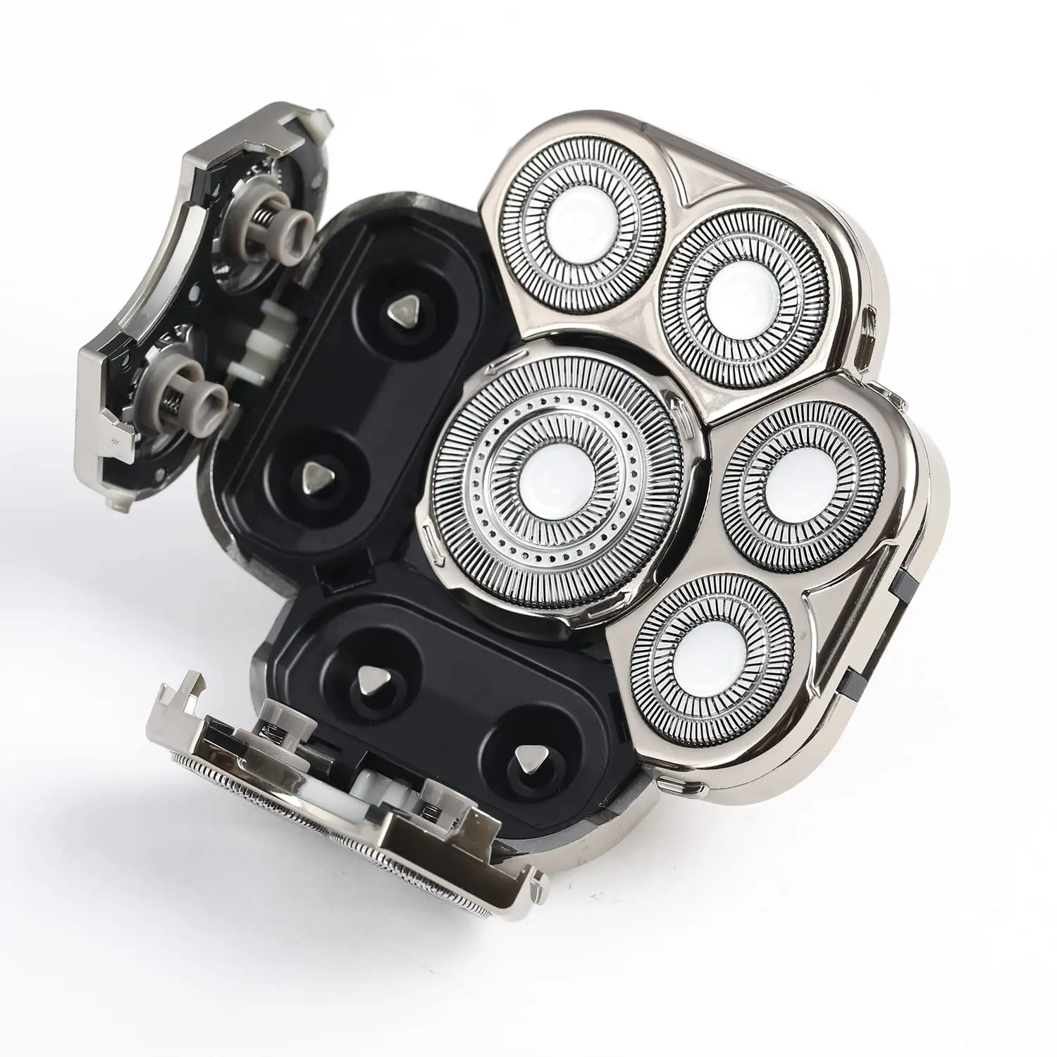 หัวโกนไฟฟ้าสำหรับผู้ชายหัวเปลี่ยนใบมีด9D แบบถอดเปลี่ยนได้