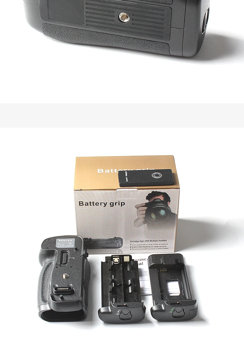 MB-D18 Batteriegriff für Nikon D850, Unterstützung für vertikale Aufnahmen, kompatibel mit EN-EL15, EN-EL15a oder 8 AA-Batterien – Detail 13