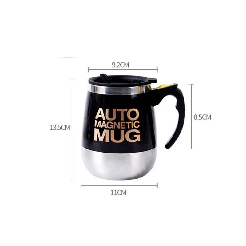 USB Rechargeable Automatic Self Stirring Magnetic Mug New Creative Electric Smart Mixer Coffee Milk Mixing Cup Water Bottle Gift