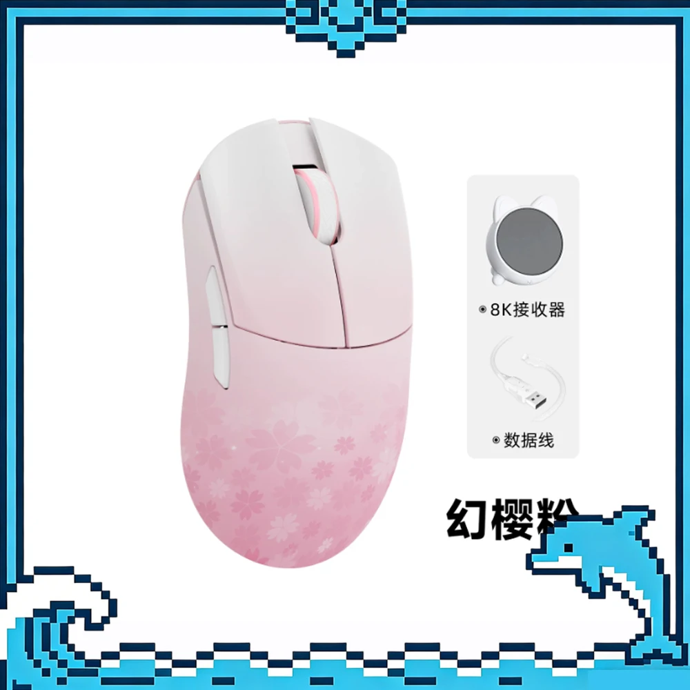 WLmouse HUAN Wireless Esports Mouse - Solid Magnesium Shell, PAW3950 HS, 8K Polling, Omron Optical