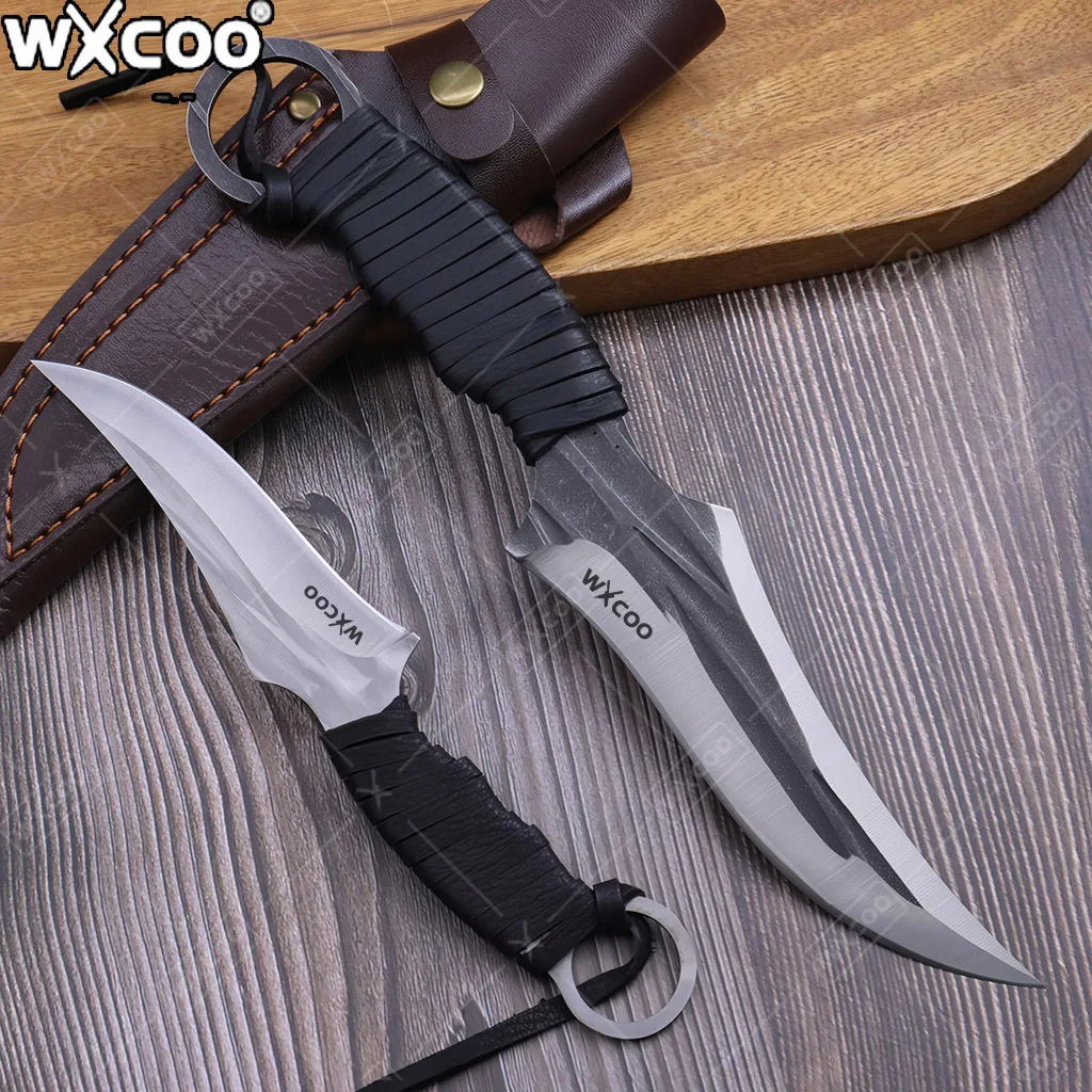 Cuchillo de cocina WXCOO, cuchillo de carnicero forjado a mano, cuchillo para barbacoa, cuchillo para deshuesar de acero inoxidable, accesorios de cocina para pelar frutas