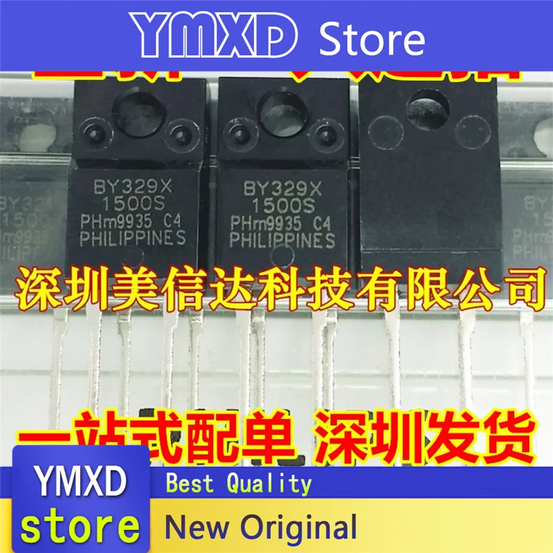 10pcs/lot New Original BY329X-1500S Fast Recovery Diode TO220F-2 In Stock