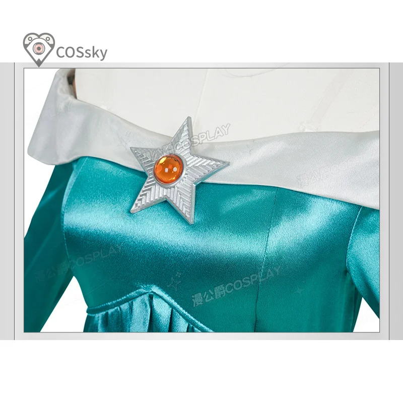 

Костюм для косплея Розалины из фильма «Галактика», элегантное синее платье для женщин, новая униформа Розалины для Хэллоуина и карнавала, размеры XS-XXXL