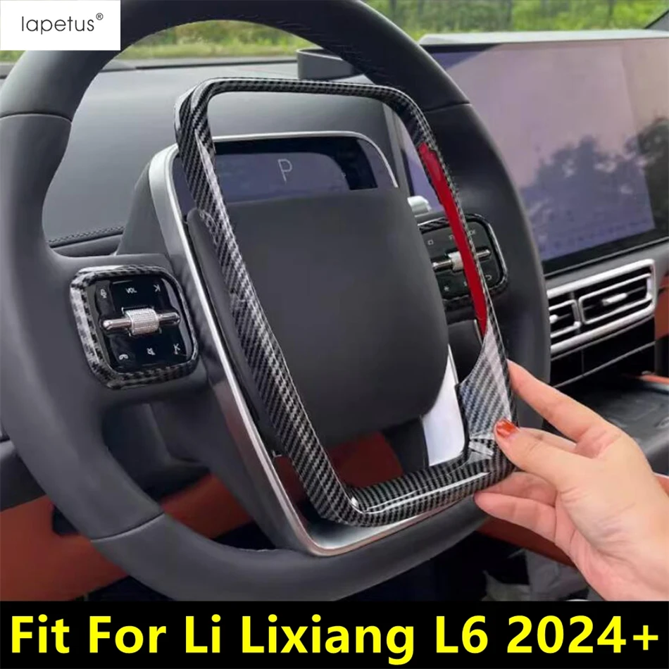 

Car Rear Air Conditioning Outlet Frame Back AC Vents Cigarette Lighter Panel Cover Trim Accessories For Audi A4 B9 A5 2016- 2021