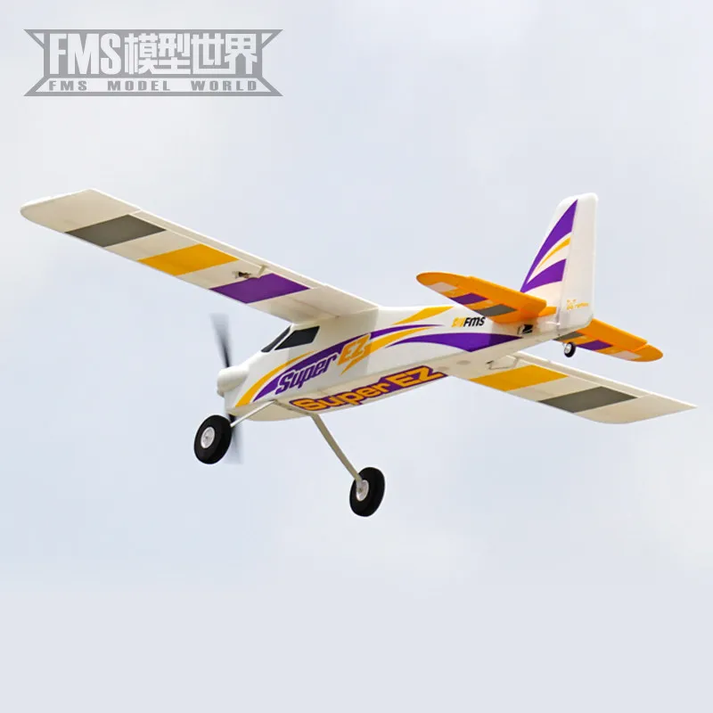New Demon V4 Super Ez Rc Fixed Wing Airplane 1220mm Wingspan Beginner Remote Control Practice Trainer Model Aircraft