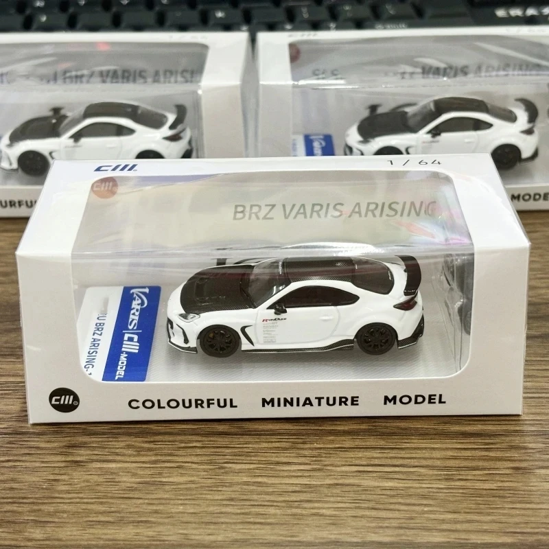 CM MODEL 1/64 Varis BRZ  White Collection Gift Scale Model Car