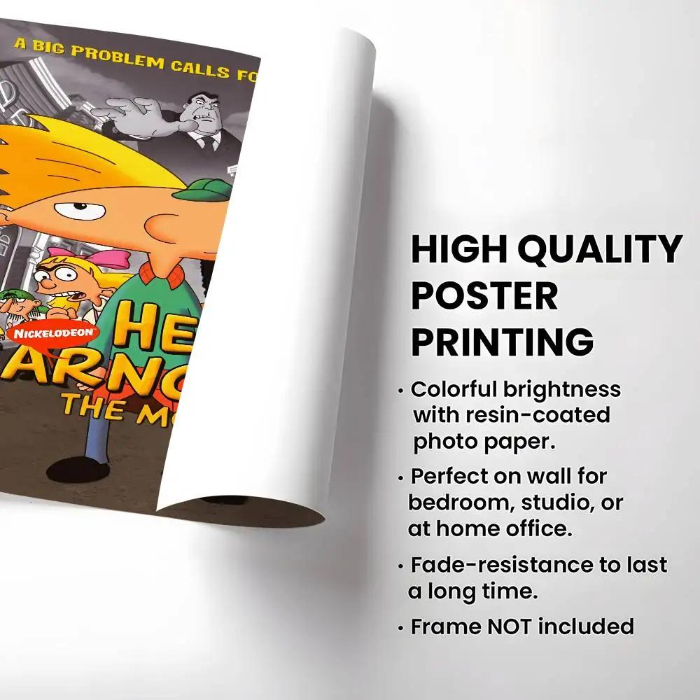 الكرتون يا أرنولد ملصق جودة عالية طباعة ديكور المنزل جدار الفن جدارية غرفة زخارف للحانات #5