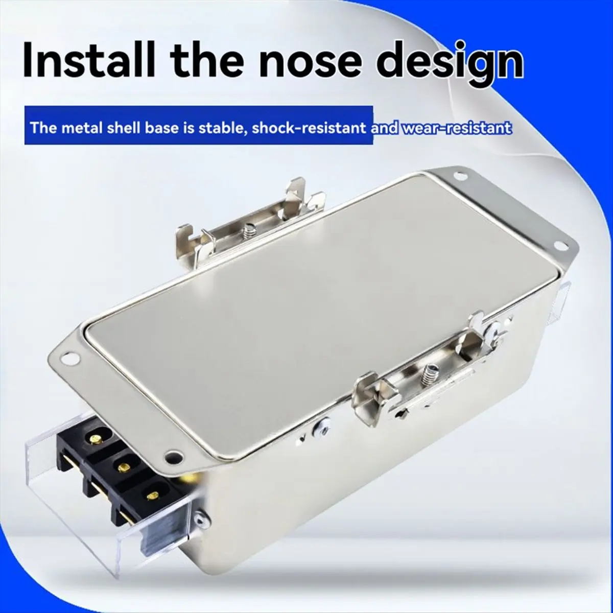 T1605C-Single-Phase AC Power Filter 220V Four-Stage CW4L4-6A-R Terminal Type CW4L4-6A-R HOT