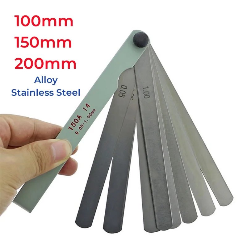 High Precision Alloy Stainless Steel Plug Ruler Metric Plug Gauge Forging Thickness Gauge Mechanical Precision Measurement