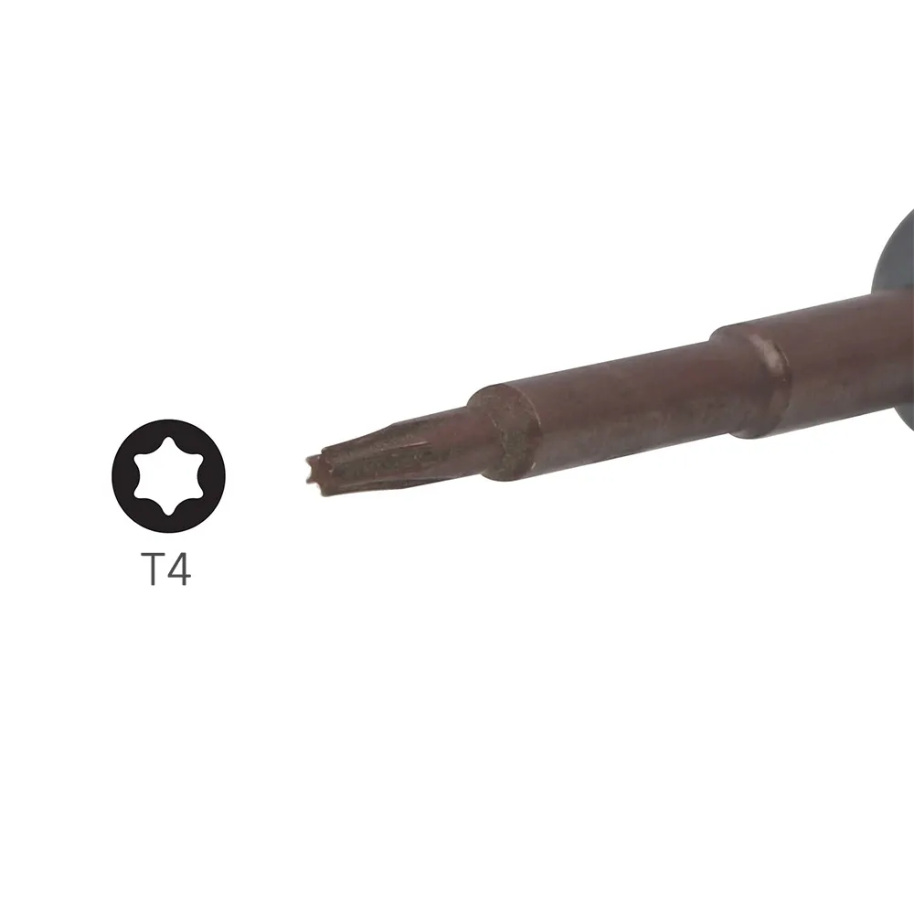 T4 Torx Screwdriver Precision Torx Star Screwdriver for Electronics Computer Glasses Repair Tool