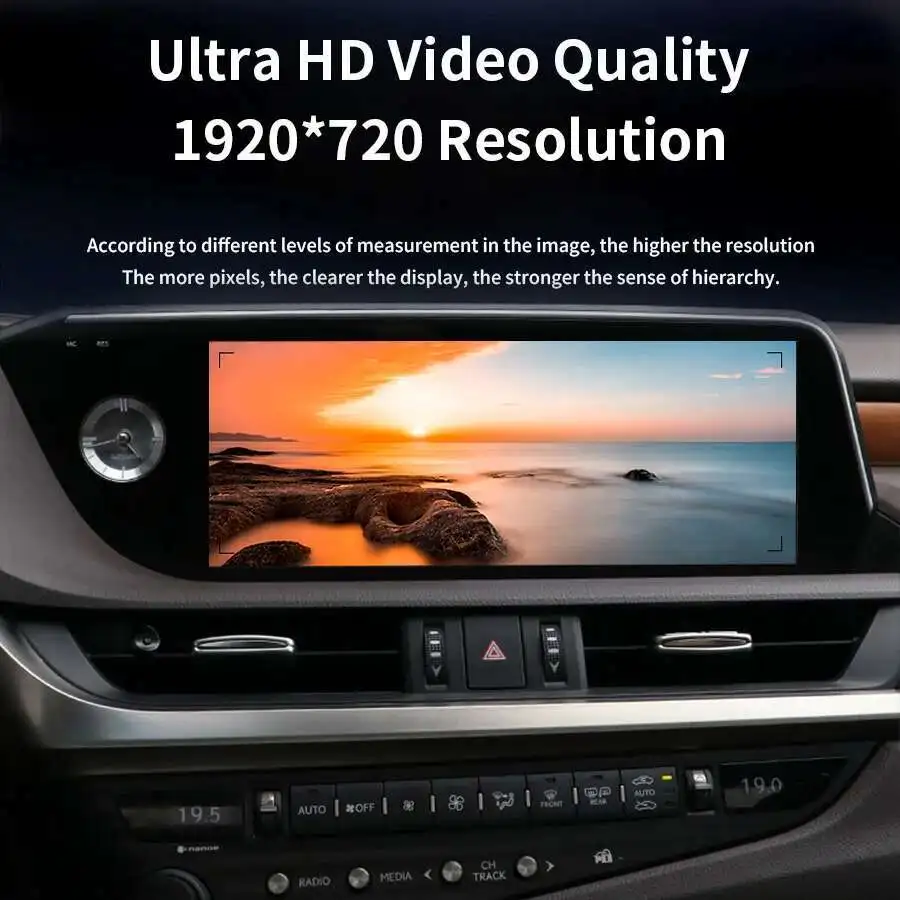 

128GB Multimedia Video Player Stereo For Lexus ES300H ES350H ES300 ES330 ES350 2021 2022 2023 IPS Screen Android 14 Car Radio