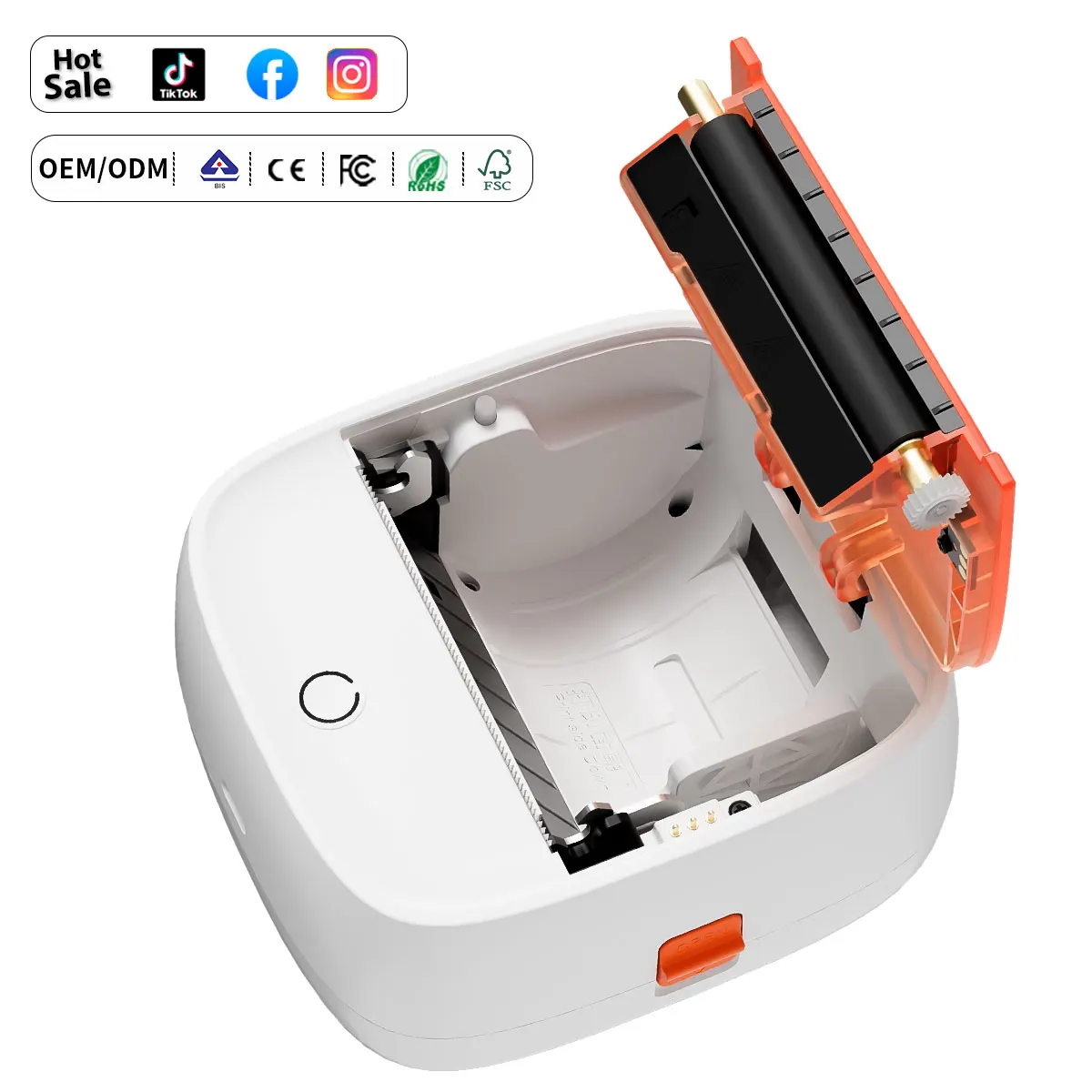 AIYIN B21 58mm Portable Thermal Mobile Barcode Label Printer 2 Inch Mini Handheld bluetooth Pocket Label Maker Printer