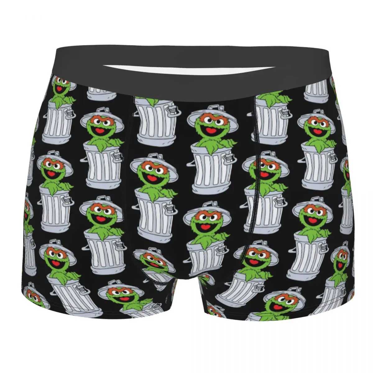 

Мужские трусы-боксеры с изображением Куки-Монстера, оригинальные трусы для телевизионных программ, нижнее белье, новинка