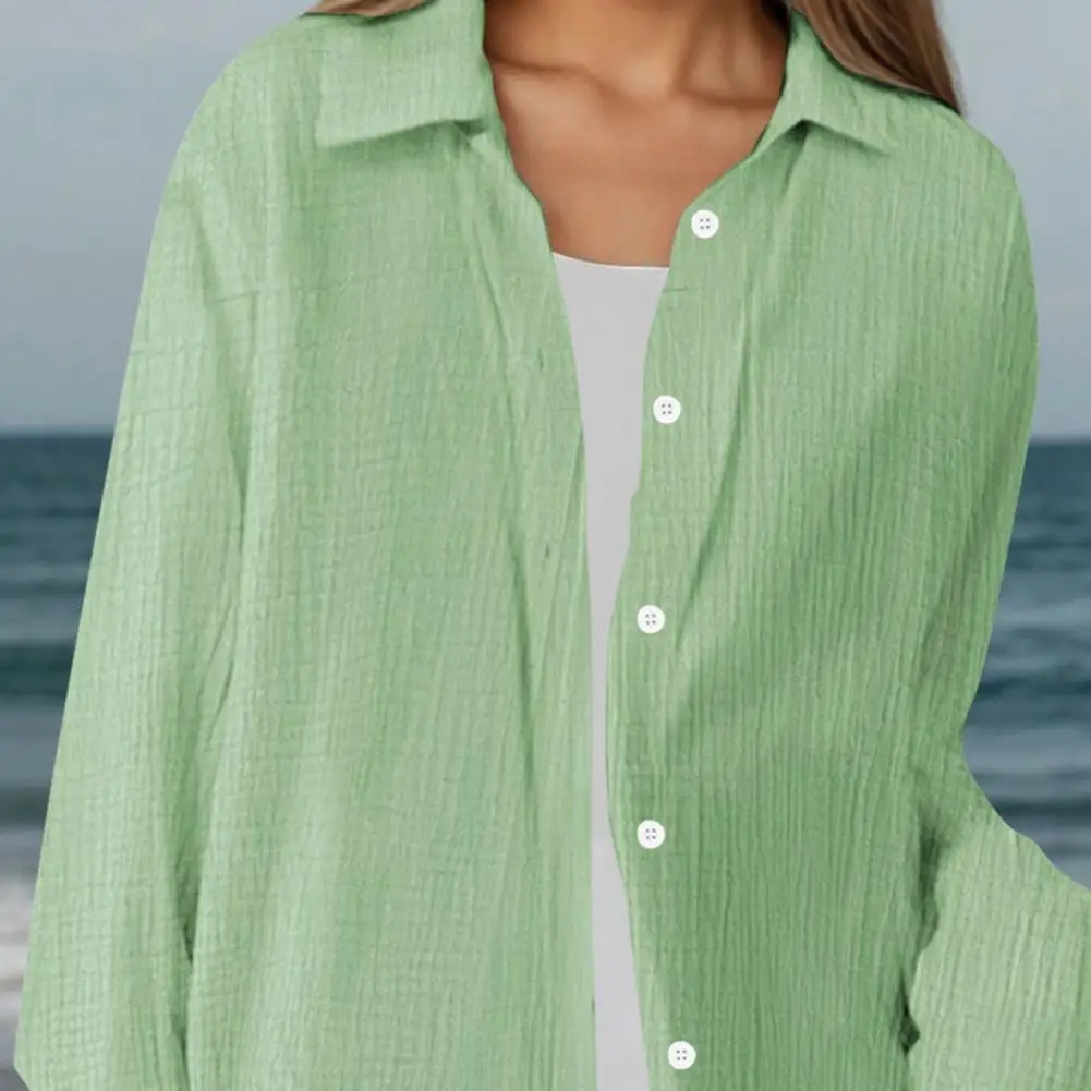

Women's Shirt Long Sleeve Cotton Fashion Shirts Casual Korean Loose Blouse 2025 Spring Autumn Blouses And Tops Female