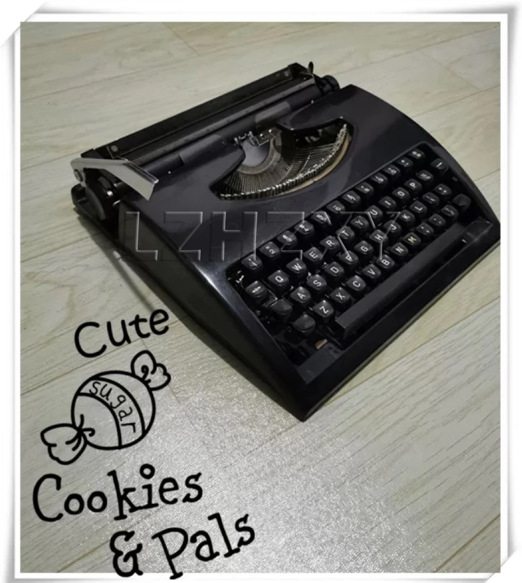 Working Retro Mechanical Typewriter literary Gifts Mechanical keyboard Small Exq