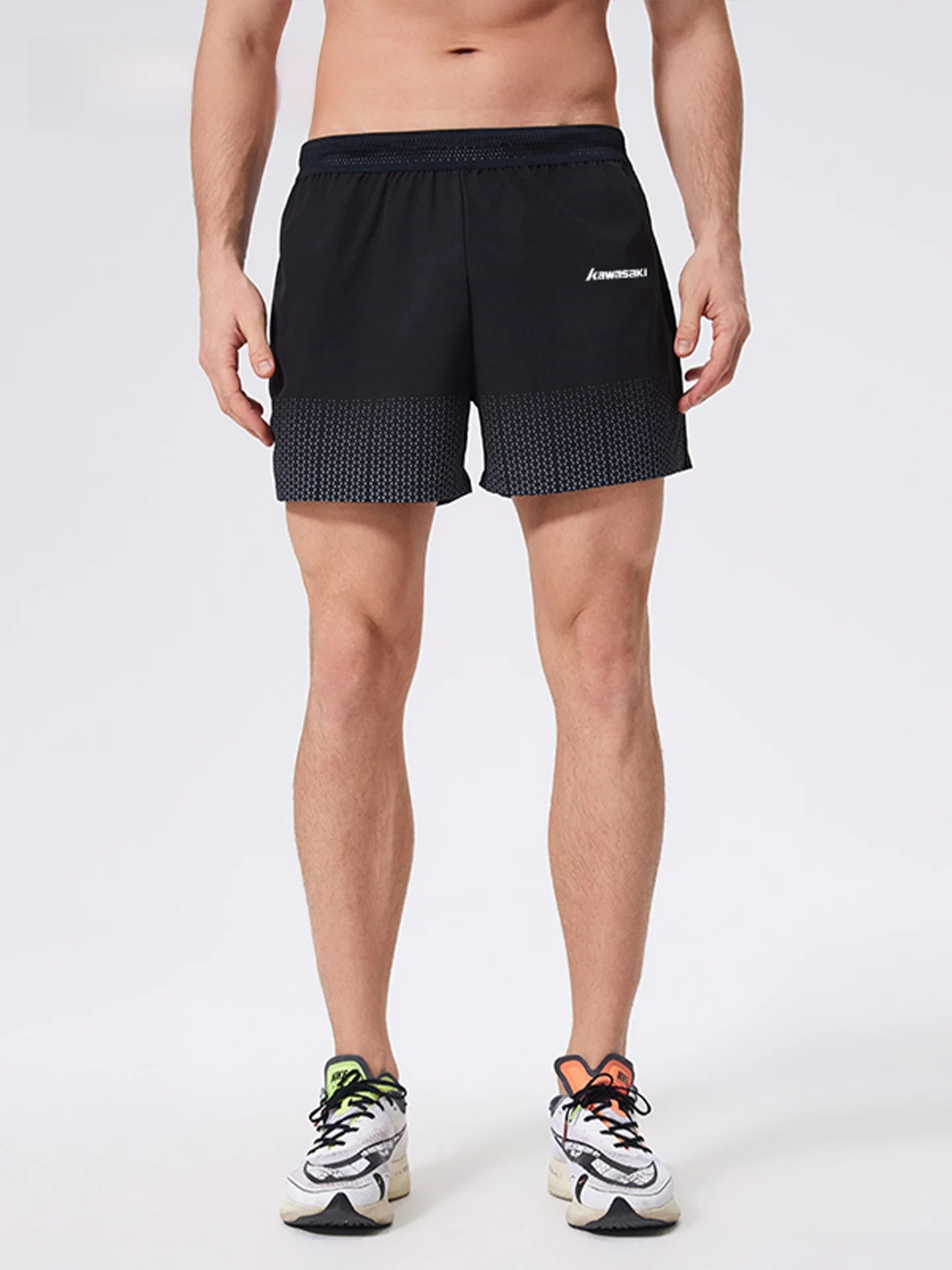 

Men's Sport orts Training Baskeall Running Breathable Five-Quarter Length Polyester Fiber Elastic Band