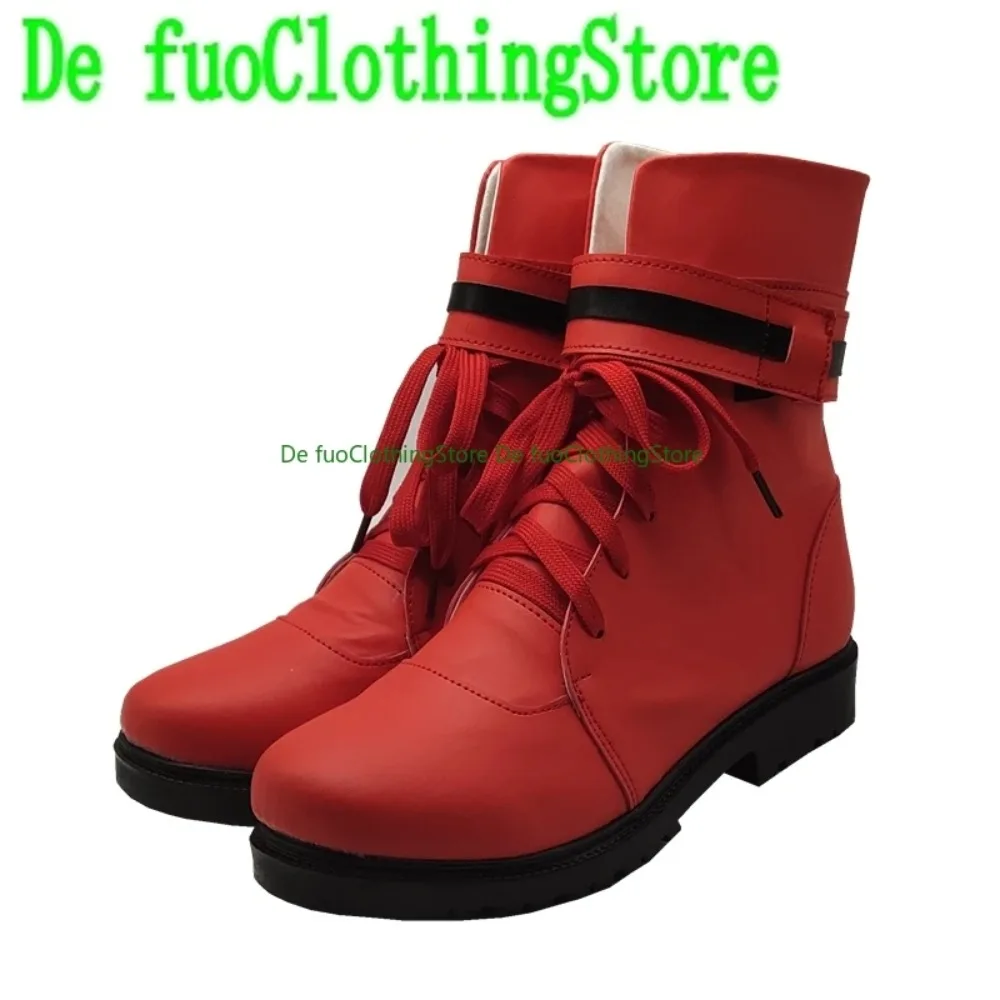 

Одежда для косплея, аниме, костюм, обувь Final Fantasy 7, Тифа, обувь для косплея, реквизит для настройки, настройка на основе фотографий