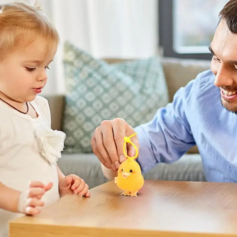 Wind Up Chicken Toy para crianças, Stuffer de meia educacional, Wind Up Chicks, Clockwork animal