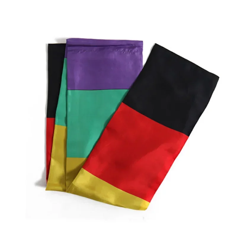 ผ้าไหมเปลี่ยนสี (137×16 ซม.) – ผ้าไหมแท้ 100% สำหรับมายากลบนเวที อุปกรณ์มายากลสำหรับนักมายากล