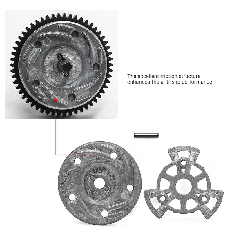 

RC Car Accessories Limited-Slip Gear Upgrade Kit For Traxxas 6878A/6878,Slash 4X4,Rustler Stampe
