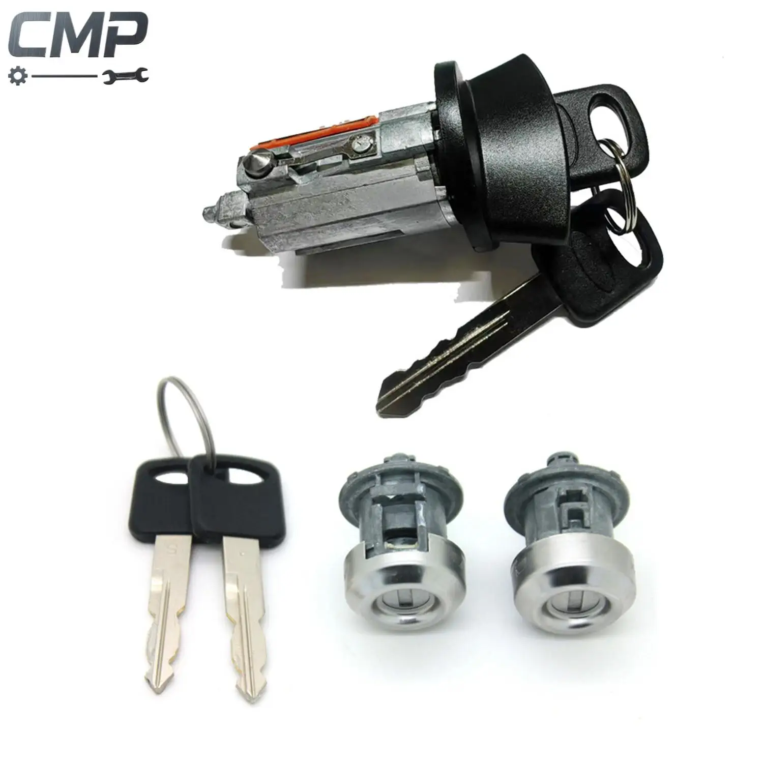 

Ignition & Door Lock Cylinder Set with Keys 707624 703362 for Ford F250 F-250 XL Flotillera Super Duty 2005-2007 Car Repair Part