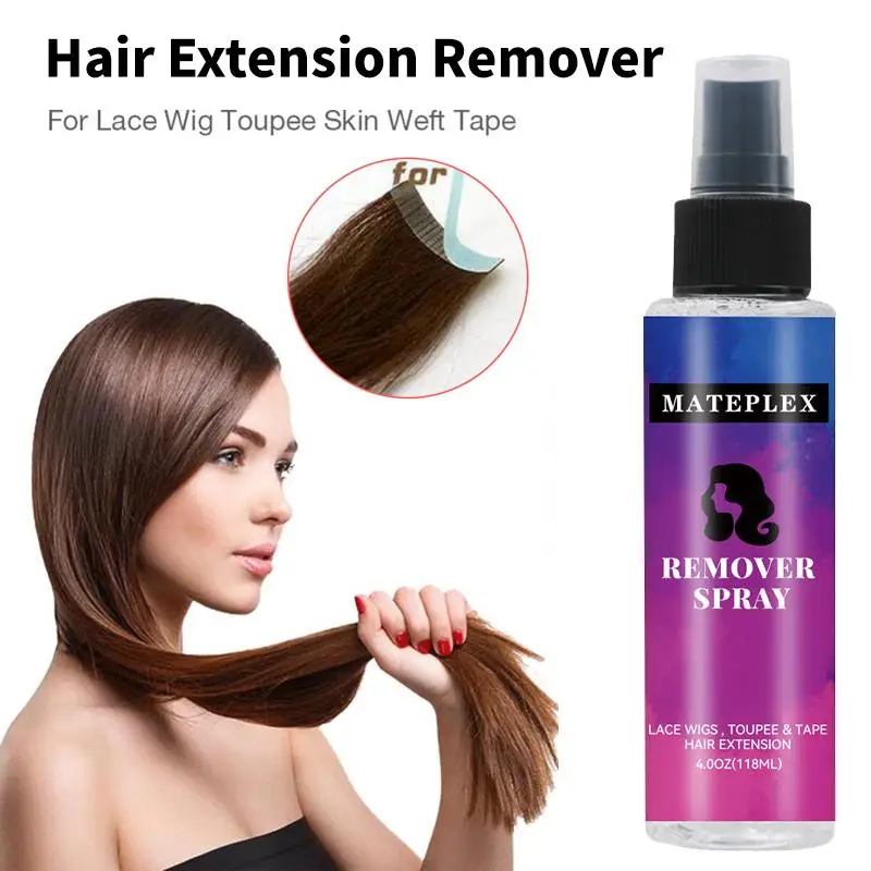 Pegamento de encaje para pelucas, adhesivo de encaje frontal, pegamento de unión de cabello impermeable, pegamento de encaje de sujeción fuerte para tupé y cinta en aerosol removedor de extensión