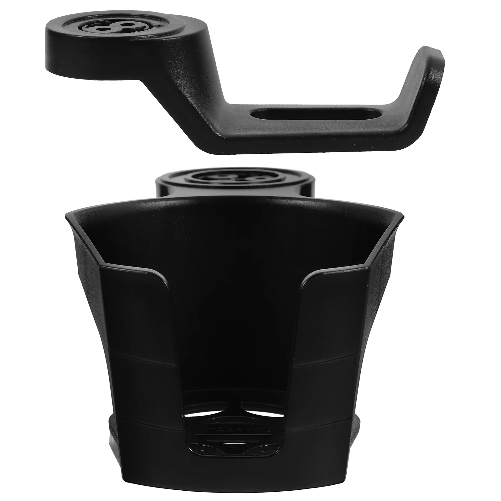 

2 Pcs Computer Desk Accessories Mountable Riser Clamp Cup Holders Clip on for Bracket