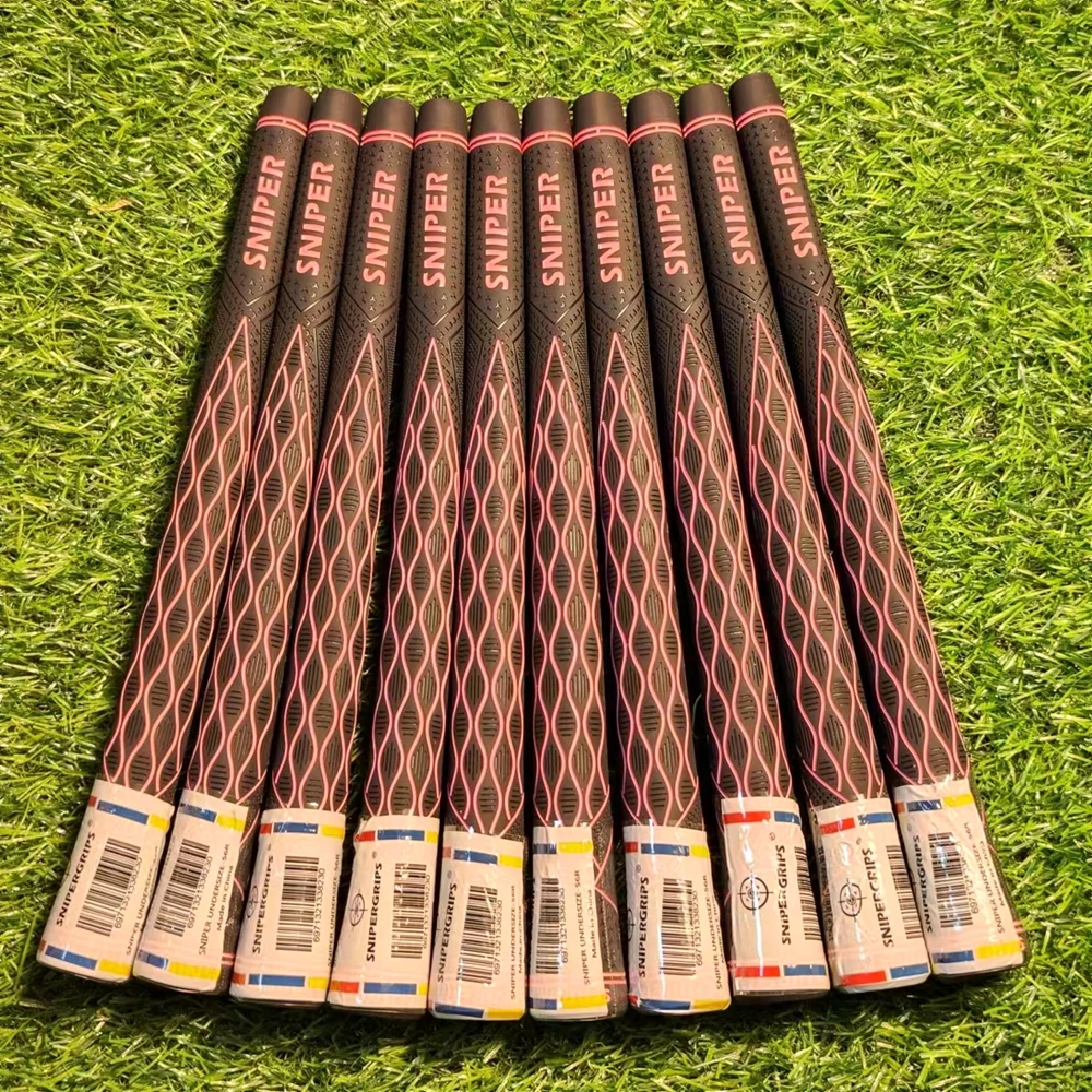 Punhos de golfe de borracha natural para mulheres, ferro de golfe para senhora, macio antiderrapante, madeira Fairway, 10 cores, 56R, 10 cores